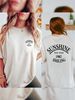 Women's Casual Round Neck Short Sleeve T-Shirt Multi-Color American Style Simple Fashionable Sports Top Solid Printed Loose Fit_ecoleips.com