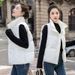 Trendy PU Puffer Vest For Women – Slim-Fit Short Sleeveless Jacket, Lightweight & Stylish (S-XL, Black/Beige/Brown/Army Green/Wine Red)_ecoleips.com