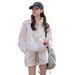 Summer New Trendy Color-blocked High-end Running Casual Sports Set, Sun-protective Light Jacket And Shorts Two-piece Set_ecoleips.com