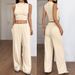 Women's Clothing Spring And Summer New Vest Casual Trousers Y2K Suit Women_ecoleips.com
