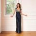Spring/Summer Satin Luxury Banquet Dress For Women With Heavy Sequin Embellishment Style Light Weight_ecoleips.com
