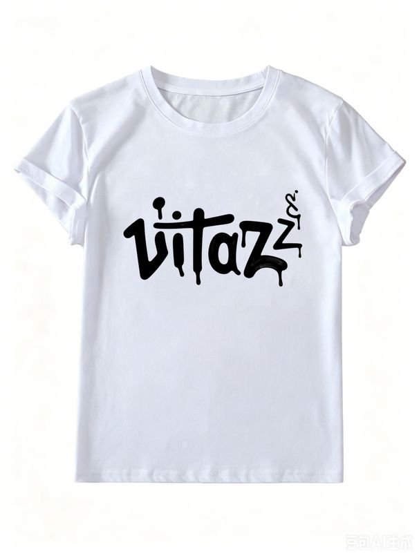 Ladies Solid Color Slim T Shirt, 100% Cotton Black White Short Sleeve Tee, Classic Fitted Casual Top For Daily Outfit_ecoleips.com