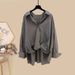 Women's Clothing New Fashion Retro Suspender Shirt Versatile Wide Leg Pants Three Piece Suit_ecoleips.com