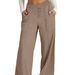 Aria Basics Cross-Border E-commerce 2026 Autumn Winter European And American Women's Lace-Up Solid Color Waist-Cinching_ecoleips.com