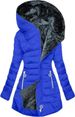 Trendy Women's Quilted Hooded Coat - Slim Fit Long Padded Jacket With Fleece Lining, Warm & Stylish_ecoleips.com