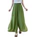 2025 New Tencel Linen Solid Color Double-Layer Pumpkin Pants, Vintage Artistic Style, Loose Fit, Elegant Women's Casual_ecoleips.com