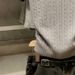 Women's Base Layer Top Slimming Gray Cable Knit Textured Round Neck Short Sleeve Sweater Spring Summer Knitted Sweater_ecoleips.com