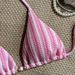 Solid Color Knit Bikini Set – Soft Stretch Swimwear For Women | Minimalist Beach & Pool Essentials_ecoleips.com