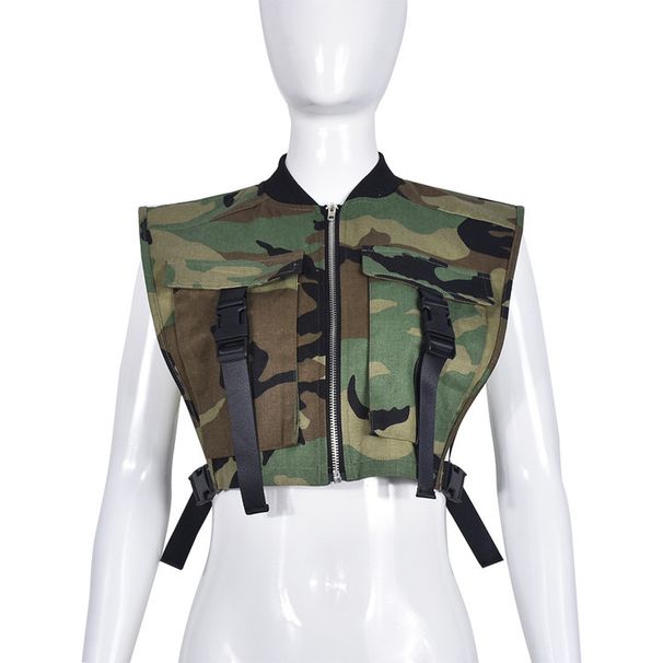 popular fashion trend women's workwear vest top women 8156DF_ecoleips.com