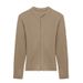 Women's Double Zipper Fleece Jacket - Soft Knit Slim Fit Cropped Cardigan For Autumn & Winter (Black, Grey, Brown, Pink)_ecoleips.com
