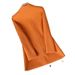 Women's Orange Suit Jacket Casual Loose Fit Fashionable Autumn/Winter Style Versatile Petite Size Goddess Look Cross Border_ecoleips.com