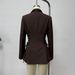 Spring Trendy Satin Panel Tie-Waist Blazer - Elegant Women's Business Casual Jacket_ecoleips.com