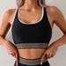 Women's Clothing Black Tank Top White Trim Bikini Two Piece Sports Swimsuit Boxer Briefs_ecoleips.com