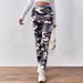 Women's Clothing Women's Winter Fleece Lined Thickened Casual Pants High Waisted Warm Cotton Outerwear Printed_ecoleips.com