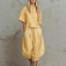 Women's Clothing Plus Size Casual Sportswear Sets For Women Loose Fitting Stylish Youthful Fashion Spring Summer_ecoleips.com