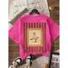 European Size Pure Cotton Comical Western Cowboy Goose Print Short Sleeve Casu_ecoleips.com