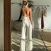 Women's Clothing new sexy hot girl suspender halter neck top pleated slim fit small fragrance style suit female fashion wholesale_ecoleips.com
