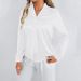 Women's Clothing Women's Summer Satin Shirts Real Photos White Satin Tops Blouses For Formal & Casual For Women_ecoleips.com