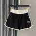 Korean Style Women's Athletic Shorts Loose Fit Summer Casual Wide Leg Hot Pants for Running Dancing Yoga_ecoleips.com