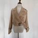 ng2510292 2023 Spring Autumn New Cross-Border Women's Fashion European And American Style Belted Long Sleeve Short Casual Trench_ecoleips.com