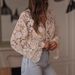 Aria Basics Aria Basics 2025 European American Cross-border Japanese And Foreign Trade Women's Clothing, New Korean Style Hollow Casual Lace_ecoleips.com