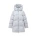 girl 2025 Winter New Long Hooded Over-the-Knee Puff Down Cotton Jacket For Women, Warm Coat_ecoleips.com