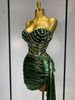 Women Sexy Singer Dance Perform Costume Nightclub Bar Girl Sparkly Diamond Skirt Two Piece Set Evening Party Hotwife Outf QBV8_ecoleips.com