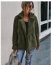 Elegant Button-Down Blazer Coat For Women – Stylish Winter Outerwear With Pockets & Faux Fur Trim, Slim Fit, Long Sleeve, Office & Casual Wear_ecoleips.com