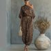 Leopard Print Suit for Women Off-Shoulder Top And Lantern Pants European American Style Independent Website Bestseller Summer Fashion_ecoleips.com