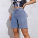 Women’s Clothing Summer New High Waist Straight Casual Three Quarter Pants_ecoleips.com