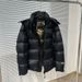 Black And Gold Short Down Cotton-padded Clothes For Women's Winter New Thickened And Popular Cotton-padded Clothes, Bread Clothes, Cotton-padded Jack_ecoleips.com