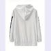 Women's European American Style Autumn Winter Casual Vacation Two Piece Set Hooded Long Sleeved Printed Shirt And Trousers 0051_ecoleips.com