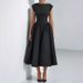 Women's Clothing Elegant Sexy Backless Fashion Slim Round Neck Sleeveless Solid Color Dress_ecoleips.com