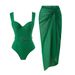 Women's Clothing One Piece Bikini Set, Sexy Retro Style, Tummy Covering And Slimming Swimsuit_ecoleips.com