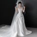 Women's Clothing Light Wedding Dress Bride Simple Satin Tube Top High End Small Trailing Main Yarn Welcoming Out Yarn White Dress_ecoleips.com