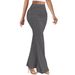 European And American Style 2025 Cross-border Summer New Women's Skirt, Sexy Slim-fit Bodycon Pleated Long Skirt With_ecoleips.com