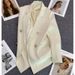 Women's Petite Suit Jacket Niche Wrinkle Free Early Spring Outerwear Spring Autumn_ecoleips.com
