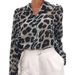 Verve 2025 Spring/Summer Hot Sale Casual Leopard Print Long Sleeve Chiffon Women's Shirt_ecoleips.com