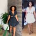 Sexy Cropped Solid Color Dress For Women Strappy Low Cut Style Short Sleeved Women's Clothing_ecoleips.com