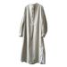 Yanshuang French Style Shirt Autumn Loose Pullover Belt Lazy Elegant Long Dress 82593_ecoleips.com