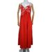 Sweet Style Embroidered One-shoulder Strap Dress Goldfish Pattern High Waist Loose Long Summer Dress For Women_ecoleips.com