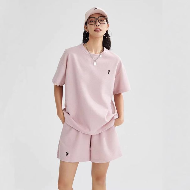 Women's Clothing Women's Suits Summer Loose Slim Short Sleeved Shorts Two Piece Suit Trendy_ecoleips.com