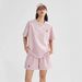 Women's Clothing Women's Suits Summer Loose Slim Short Sleeved Shorts Two Piece Suit Trendy_ecoleips.com