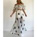 Spring Summer Style Sexy Strapless Irregular Print Ruffled Fashion Set Dress Cross Border Skirt And Top Set for Women_ecoleips.com