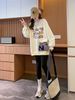 Lightweight Long-sleeve Sweatshirt Girls, Spring Autumn Wear, 2026 New Model, Loose-fitting Base Shirt For Junior And_ecoleips.com