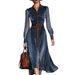 Shein Elegant Professional Spring And Autumn Long Sleeve Leopard Print Dress_ecoleips.com