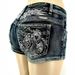 Women's Sexy Embroidered Denim Shorts - High Street Fashion Hot Pants (Sweet & Spicy Summer Style)_ecoleips.com