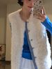 Aria Basics Autumn Winter New Versatile Lamb Wool Sleeveless For Women Comfortable Casual Style No Outerwear Needed Warm Vest_ecoleips.com