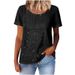 Independent Website Foreign Trade Cross-border European And American Women's Commuter Sequin Loose_ecoleips.com