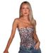 's 2025 Spring/Summr Nw Fashion Womn's Off-Shouldr Straplss Tight-Fitting Top With Waist Cinching And Back_ecoleips.com